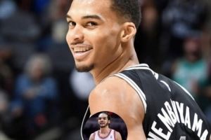 诺阿:文班肯定是NBA下一个门面 再给他两到三年他会开始统治联盟