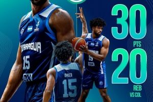 NBA球队考虑一下?今年的落选秀奥米尔美洲杯爆砍30分20篮板
