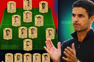 7人87+!EAFC26阿森纳球员评级:萨卡加布88,约克雷斯、厄德高87