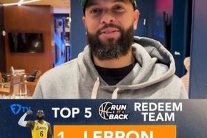 德隆-威廉姆斯盲排08梦之队前5:詹姆斯、科比、甜瓜、韦德、魔兽