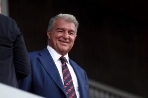 拉波尔塔:巴萨仍渴望赢得欧冠冠军,我们的球员永远不会放弃