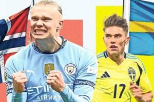 档次差距?2亿伊萨克+约克雷斯世预赛3场0球,哈兰德戴帽6场12球