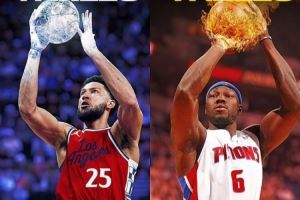 很冷的冷知识!本-华莱士职业生涯三分进的都比本-西蒙斯多