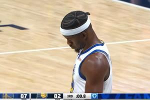  巨扎实的脚步！巴特勒突破转身打西卡压哨2+1！