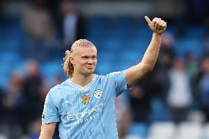 一人扛起蓝月全部火力!曼城最近7粒英超进球,由哈兰德一手包办