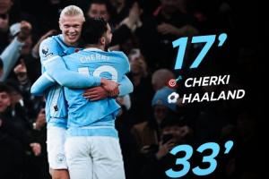 数据哥都惊了!Whoscored:哈兰德联赛13球占曼城68%,他是人吗?