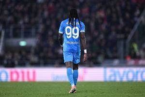  屋漏偏逢连夜雨！那不勒斯官方：安古伊萨左大腿股二头肌严重损伤