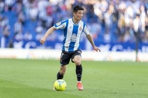  西班牙人官推为武磊庆生：他是第一位在西甲进球的中国球员